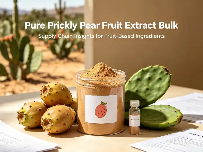 What Makes Prickly Pear Fruit Extract Suitable for Natural Ingredient Applications?